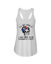 Puerto Rico I'll Get Over It Ladies Flowy Tank tile