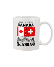 LIVE IN CANADA BEGAN IN SWITZERLAND ROOT Mug thumbnail