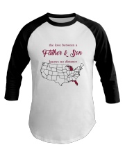 MICHIGAN FLORIDA THE LOVE FATHER AND SON Baseball Tee thumbnail