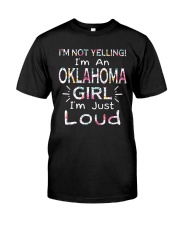 Oklahoma Girl I'm Not Yelling Classic T-Shirt tile