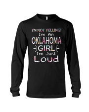 Oklahoma Girl I'm Not Yelling Long Sleeve Tee tile