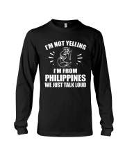 Philippines I'm Not Yelling Long Sleeve Tee tile