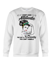 Custom Name South Africa I Don't Have Attitude Crewneck Sweatshirt tile