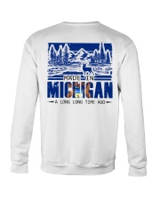 Made In Michigan A Long Long Time Ago Crewneck Sweatshirt tile