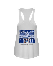 Made In Michigan A Long Long Time Ago Ladies Flowy Tank tile