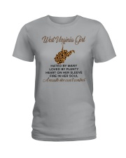 WEST VIRGINIA GIRL LOVE BY PLENTY Ladies T-Shirt tile
