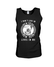 NEW YORK LIVE IN ME Unisex Tank thumbnail