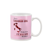 CANADIAN GIRL LIVING IN ITALIAN WORLD Mug thumbnail