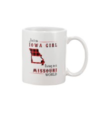 IOWA GIRL LIVING IN MISSOURI WORLD Mug thumbnail