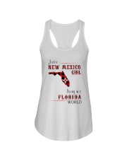 NEW MEXICO GIRL LIVING IN FLORIDA WORLD Ladies Flowy Tank thumbnail