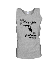 JUST A JERSEY GIRL IN A FLORIDA WORLD Unisex Tank thumbnail