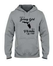 JUST A JERSEY GIRL IN A FLORIDA WORLD Hooded Sweatshirt thumbnail