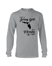JUST A JERSEY GIRL IN A FLORIDA WORLD Long Sleeve Tee thumbnail
