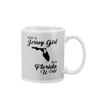 JUST A JERSEY GIRL IN A FLORIDA WORLD Mug thumbnail