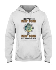 NEW YORK WILL ALWAYS LIVE IN ME Hooded Sweatshirt thumbnail
