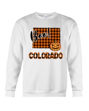 Colorado Map Boo Crewneck Sweatshirt tile