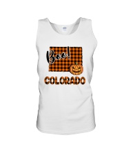 Colorado Map Boo Unisex Tank tile