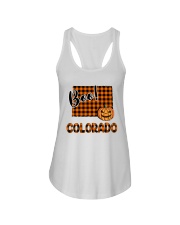 Colorado Map Boo Ladies Flowy Tank tile