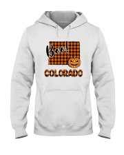 Colorado Map Boo Hooded Sweatshirt tile