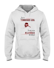 TENNESSEE GIRL LIVING IN ALASKA WORLD Hooded Sweatshirt thumbnail