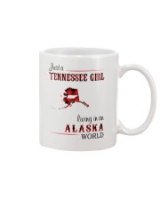 TENNESSEE GIRL LIVING IN ALASKA WORLD Mug thumbnail
