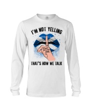 I Am A Scottish Girl That's How We Talk Long Sleeve Tee tile