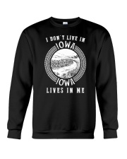 IOWA LIVE IN ME Crewneck Sweatshirt thumbnail