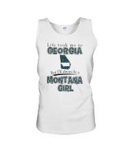 MONTANA GIRL LIFE TOOK TO GEORGIA Unisex Tank tile