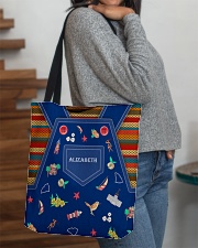 South Carolina Symbols Personalized Name All Over Tote All-over Tote aos-all-over-tote-lifestyle-front-09