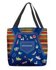 South Carolina Symbols Personalized Name All Over Tote All-over Tote front