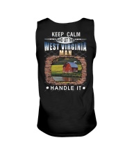 KEEP CALM AND LET WEST VIRGINIA MAN HANDLE IT Unisex Tank tile