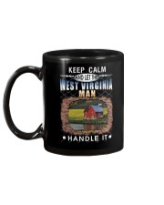 KEEP CALM AND LET WEST VIRGINIA MAN HANDLE IT Mug tile