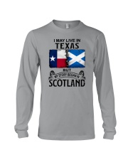 LIVE IN TEXAS BEGAN IN SCOTLAND Long Sleeve Tee tile