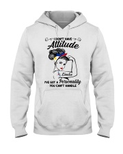 Custom Name Filipino I Don't Have Attitude Hooded Sweatshirt tile
