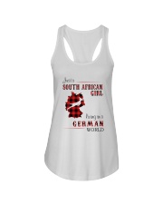 SOUTH AFRICAN GIRL LIVING IN GERMAN WORLD Ladies Flowy Tank thumbnail