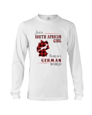 SOUTH AFRICAN GIRL LIVING IN GERMAN WORLD Long Sleeve Tee thumbnail