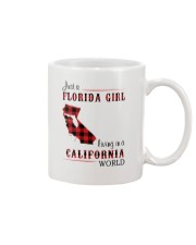 FLORIDA GIRL LIVING IN CALIFORNIA WORLD Mug thumbnail