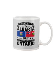 LIVE IN ALBERTA MY STORY BEGAN IN ONTARIO Mug thumbnail