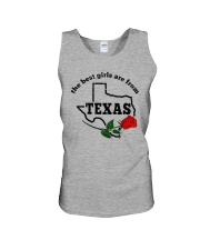 THE BEST GIRLS ARE FROM TEXAS Unisex Tank thumbnail