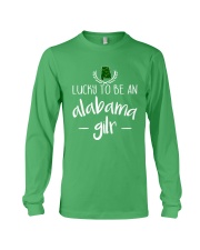 Lucky To Be Alabama Girl Long Sleeve Tee tile