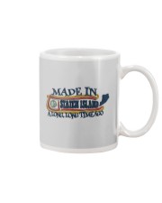 MADE IN STATEN ISLAND A LONG TIME AGO Mug tile