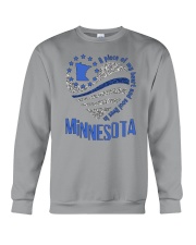 A PIECE OF MY HEART AND SOUL LIVES IN MINNESOTA Crewneck Sweatshirt tile