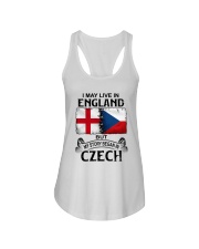 LIVE IN ENGLAND BEGAN IN CZECH Ladies Flowy Tank thumbnail