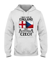 LIVE IN ENGLAND BEGAN IN CZECH Hooded Sweatshirt thumbnail