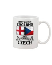 LIVE IN ENGLAND BEGAN IN CZECH Mug thumbnail