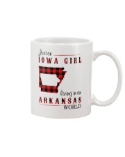 IOWA GIRL LIVING IN ARKANSAS WORLD Mug thumbnail