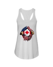 CANADIAN FLAG Ladies Flowy Tank thumbnail