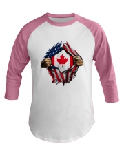 CANADIAN FLAG Baseball Tee thumbnail