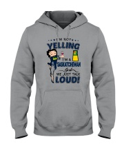 I'M A SASKATCHEWAN GIRL WE JUST TALK LOUD Hooded Sweatshirt thumbnail