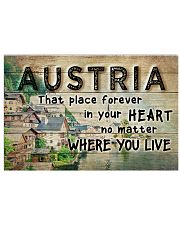 AUSTRIA THAT PLACE FOREVER IN YOUR HEART 17x11 Poster front